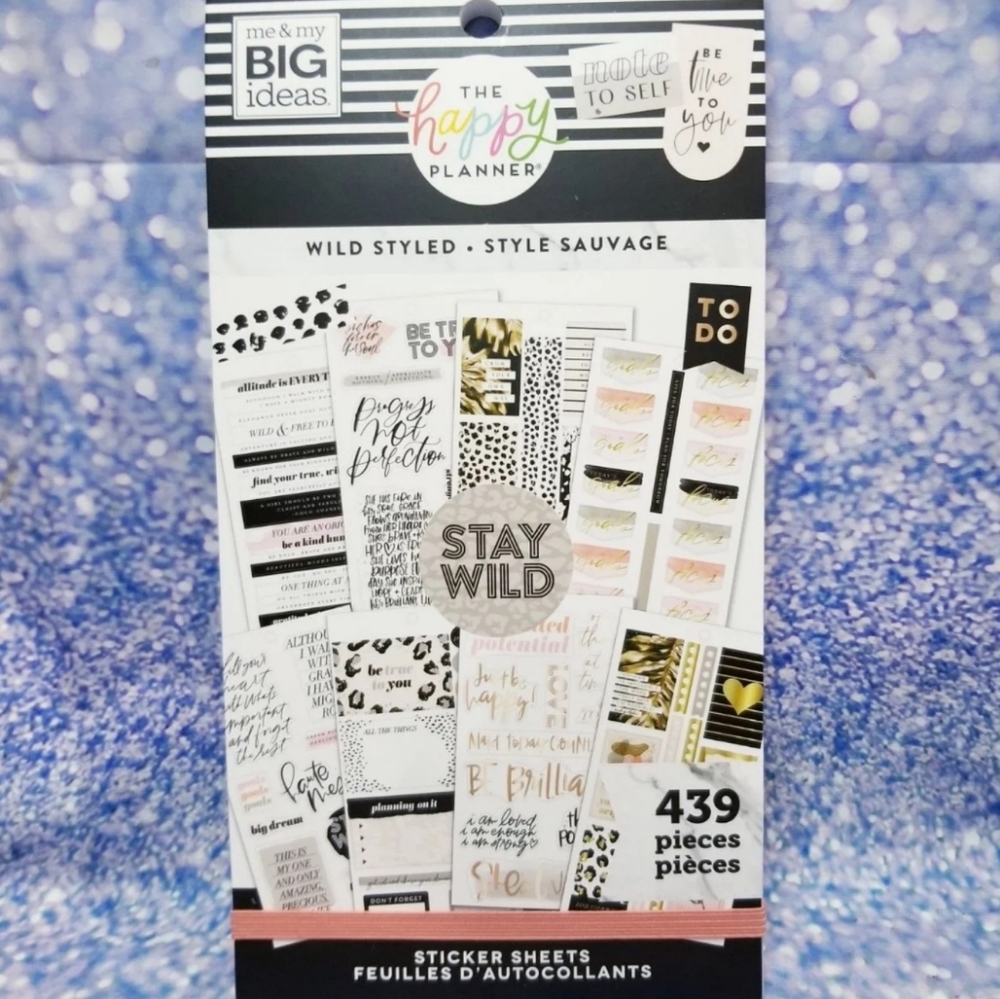 Wild Styled Sticker Book The Happy Planner New